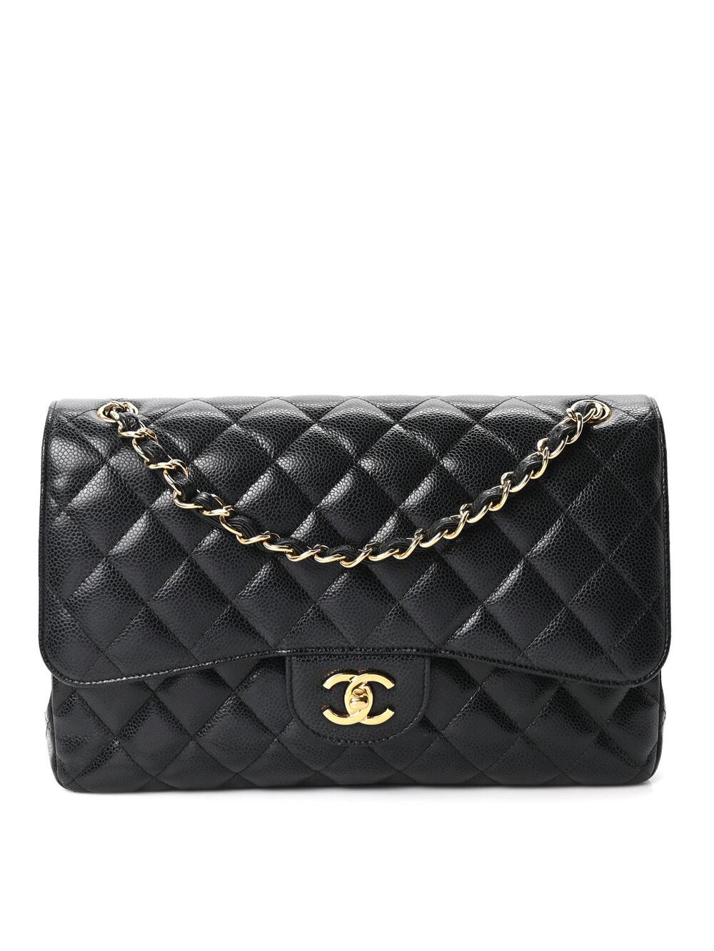 Chanel Caviar Quilted Jumbo Double Flap #319599C63B